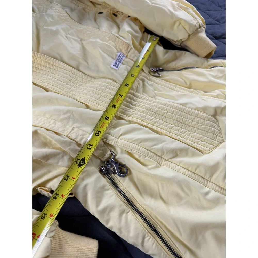 Peter Steinebronn Vintage Ski Suit Yellow One Piece Snow Suit Made in Austria